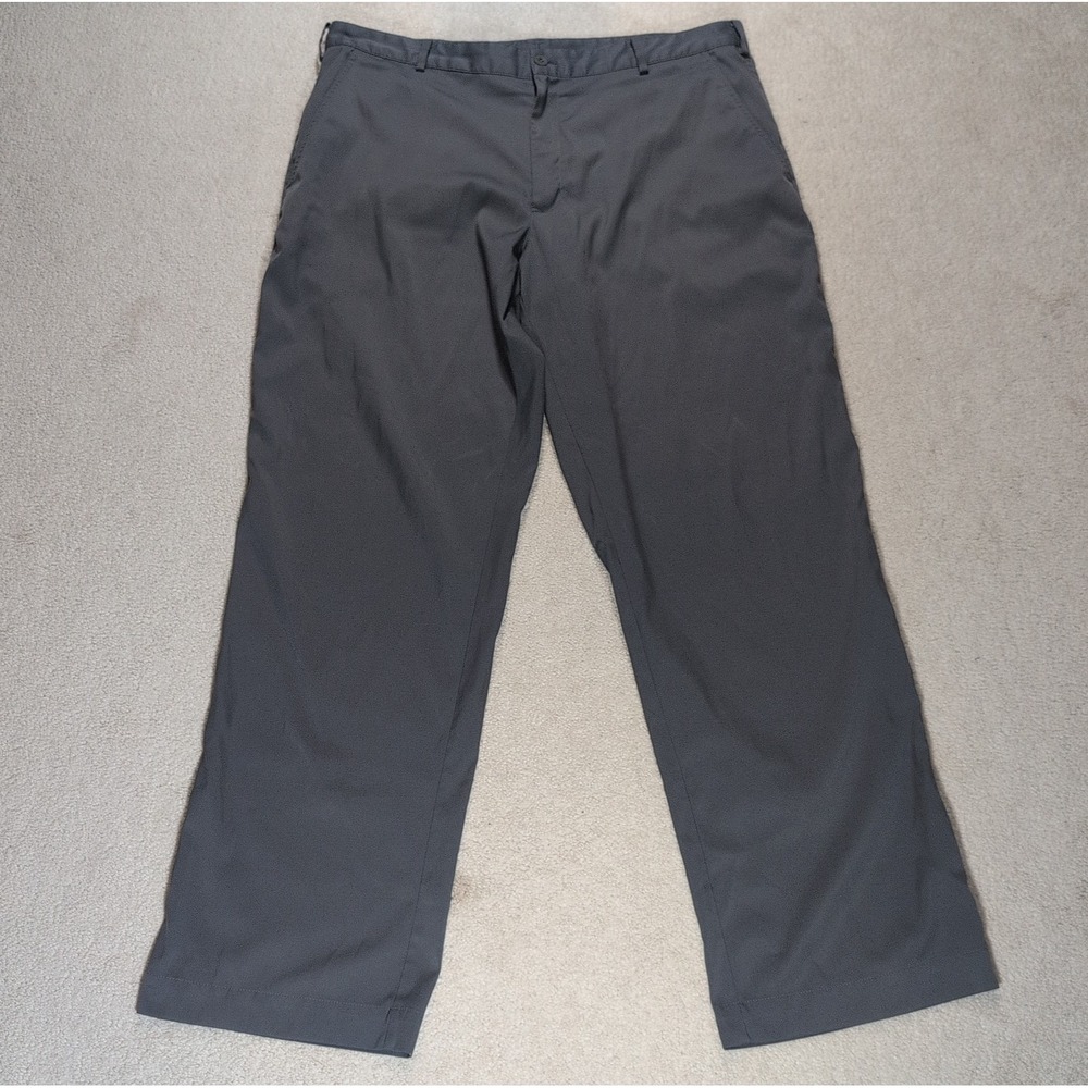 Nike Golf Dri-Fit Performance Stretch Golf Pants Mens Size 36x32 Dark Gray